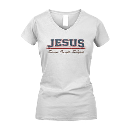 The Man The Myth The Legend Vintage Shirt JESUS M1-6