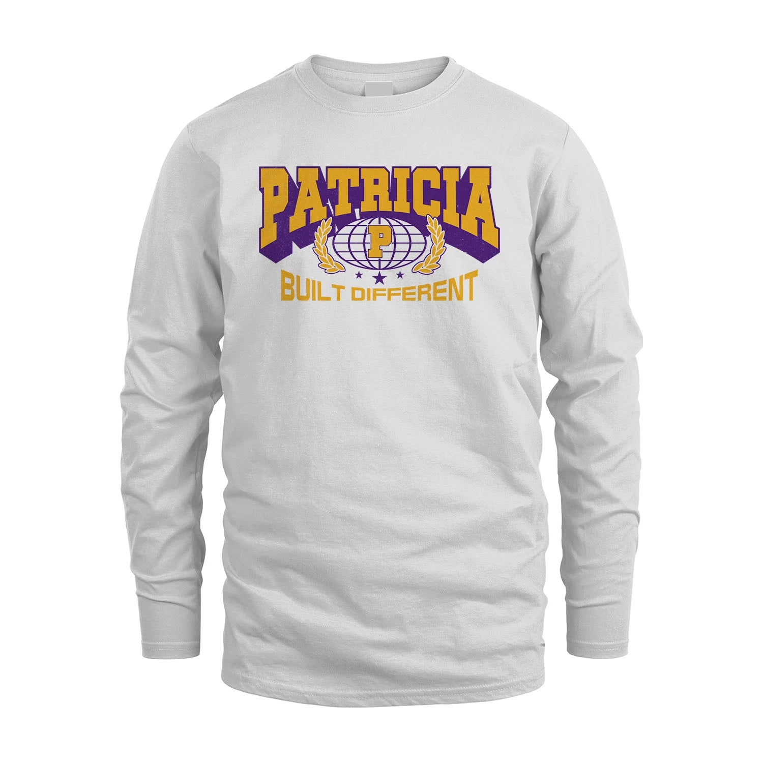 Your Name Built Different Sporty Shirt PATRICIA M1-32