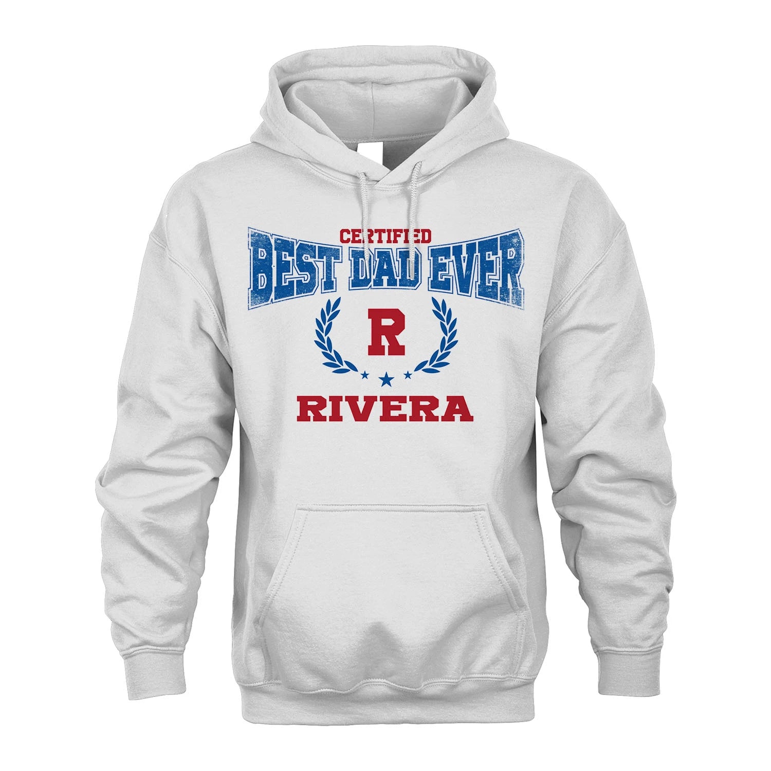 Certified Best Dad Ever Shirt RIVERA M1-11