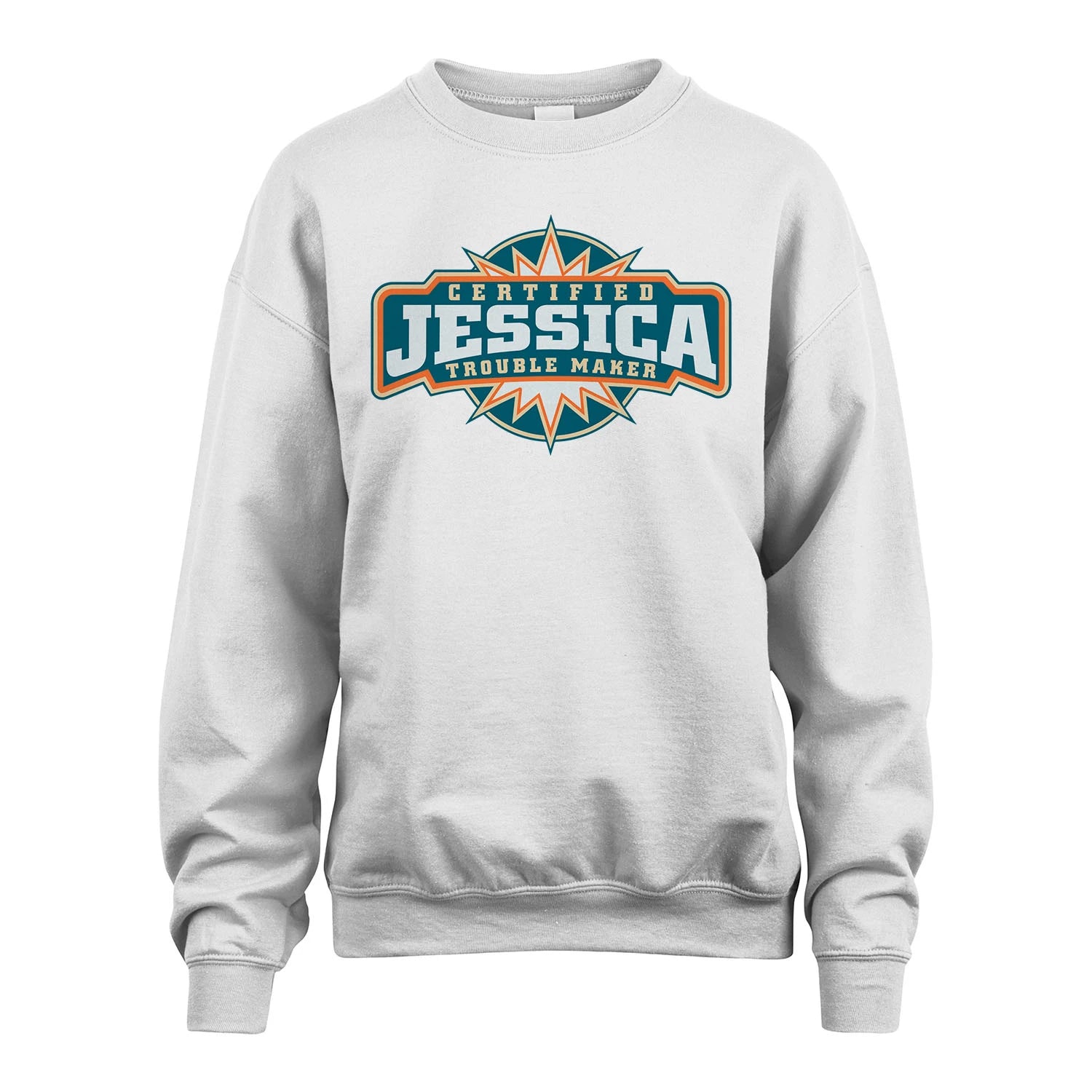 Certified Your Name Trouble Maker Shirt JESSICA M1-36