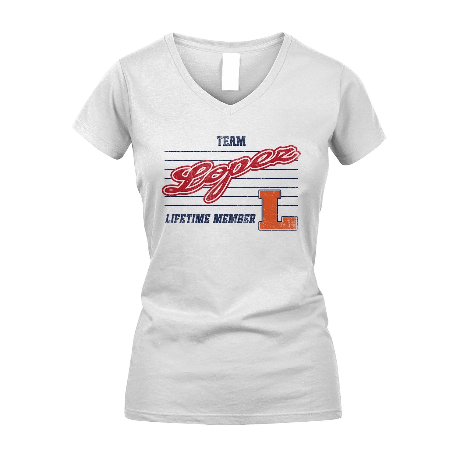 Team Your Name Lifetime Member Vintage Shirt LOPEZ M1-24