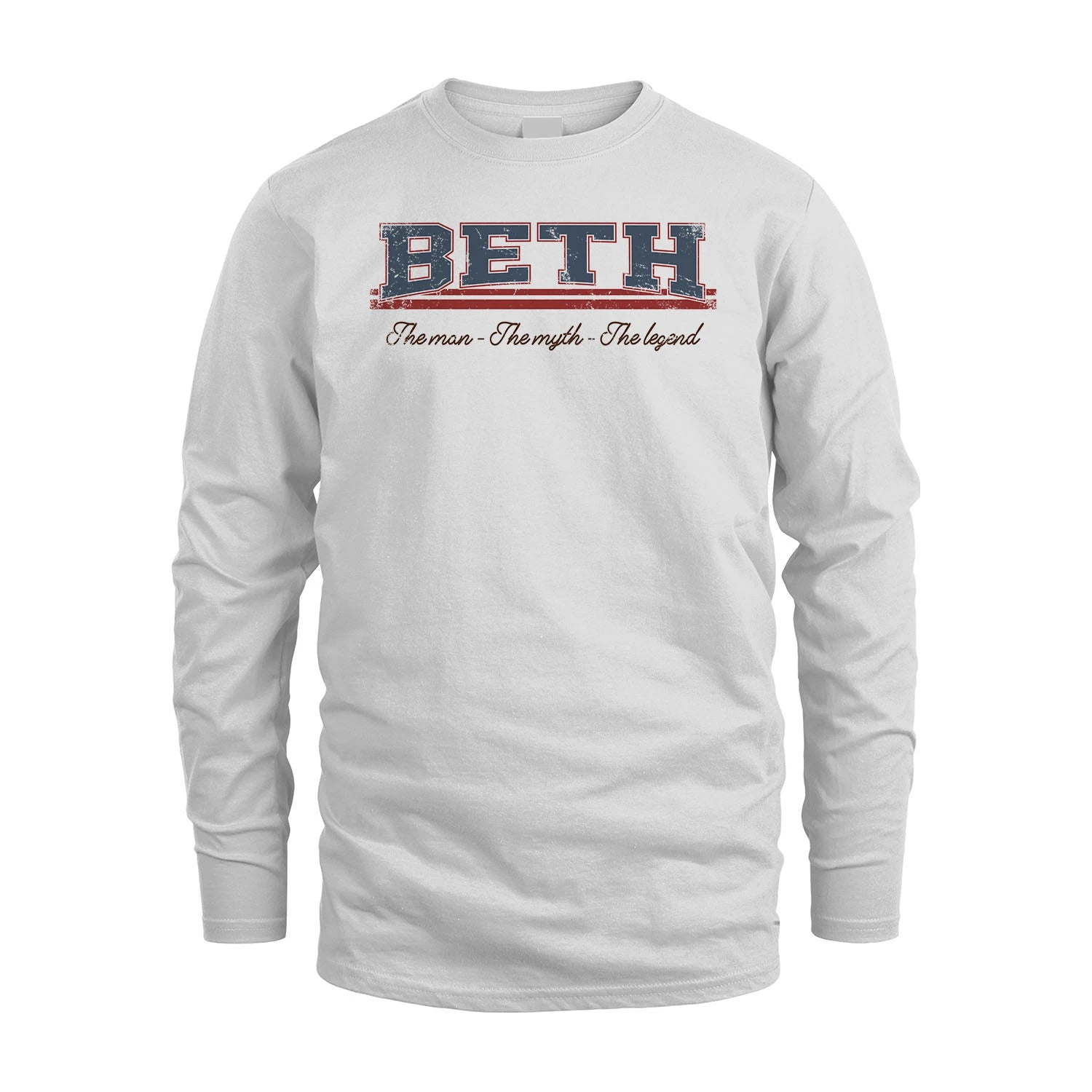 The Man The Myth The Legend Vintage Shirt BETH M1-6