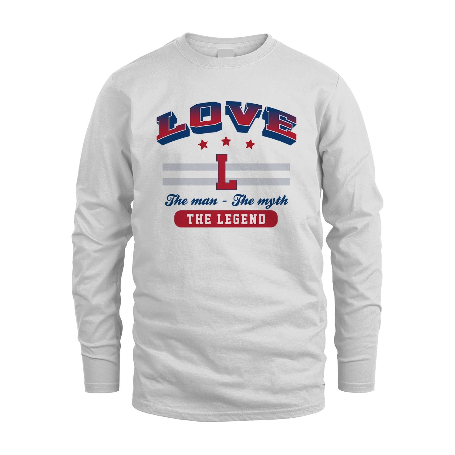 The Man The Myth The Legend With Your Name Shirt LOVE M1-35