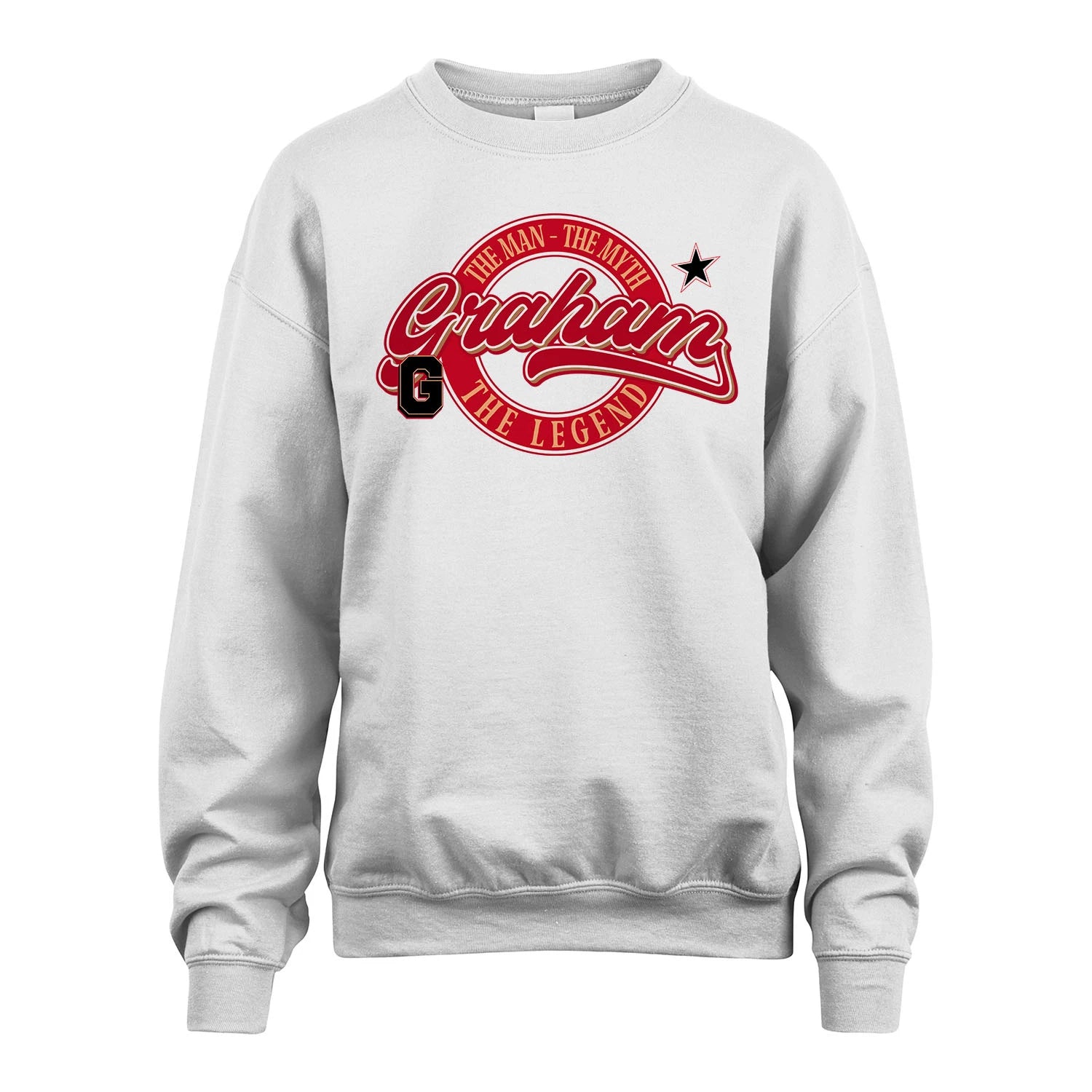 The Man The Myth The Legend Sporty Shirt GRAHAM M1-14