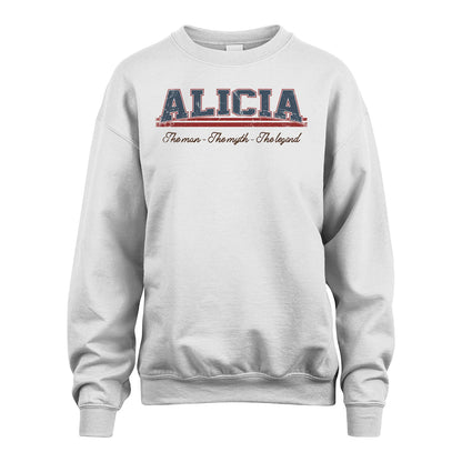 The Man The Myth The Legend Vintage Shirt ALICIA M1-6