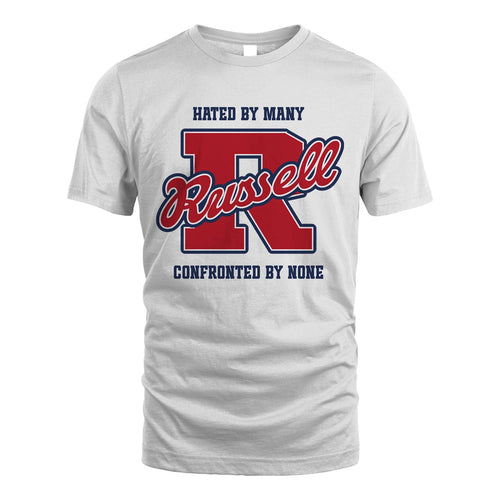 Hated By Many Confronted By None Personalized Name Shirt RUSSELL M1-8
