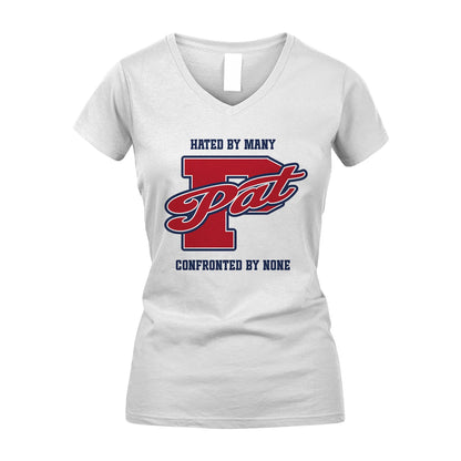 Hated By Many Confronted By None Personalized Name Shirt PAT M1-8