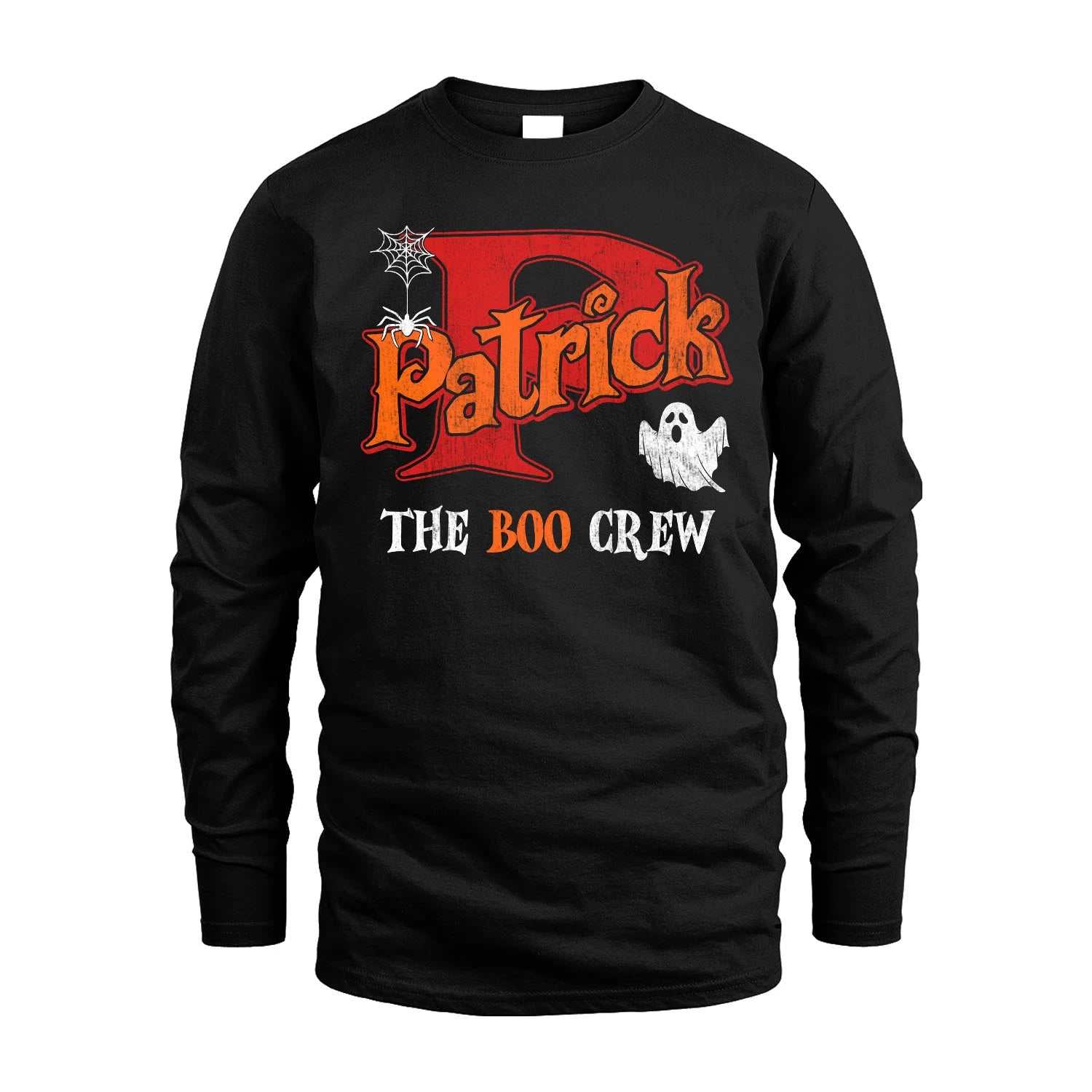 The Boo Crew Halloween Custom Name Shirt PATRICK M1-22
