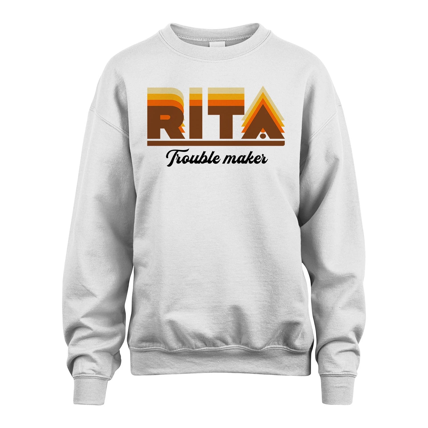 Your Name Trouble Maker Funny Shirt RITA M1-34