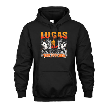 Boo Boo Crew Halloween Custom Name Shirt LUCAS M1-28