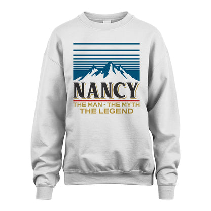 The Man The Myth The Legend Vintage Mountain Shirt NANCY M1-19