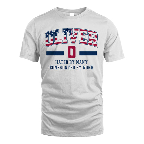 Hated By Many Confronted By None America Shirt OLIVER M1-10