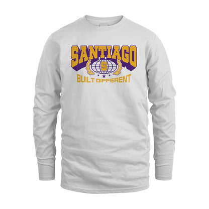 Your Name Built Different Sporty Shirt SANTIAGO M1-32