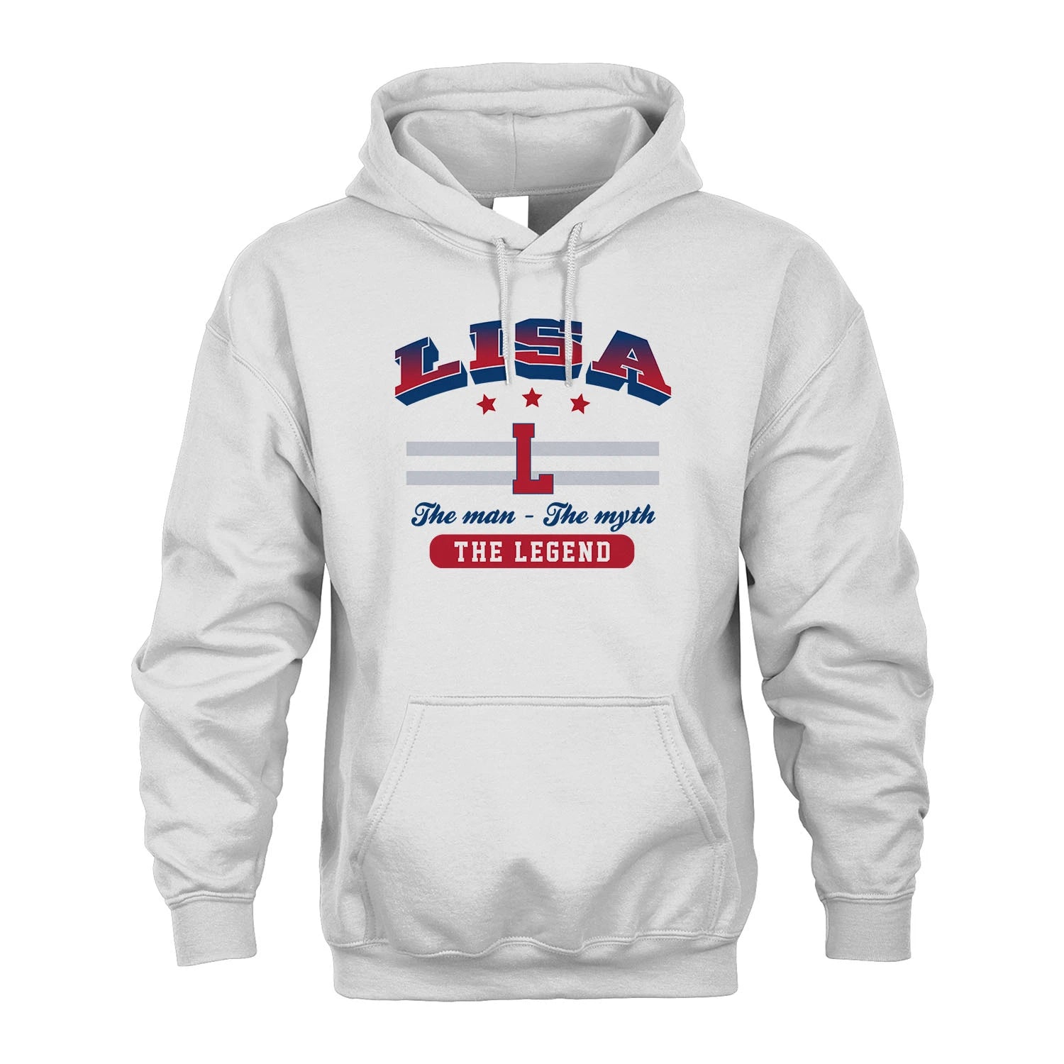 The Man The Myth The Legend With Your Name Shirt LISA M1-35