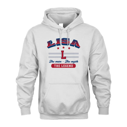 The Man The Myth The Legend With Your Name Shirt LISA M1-35