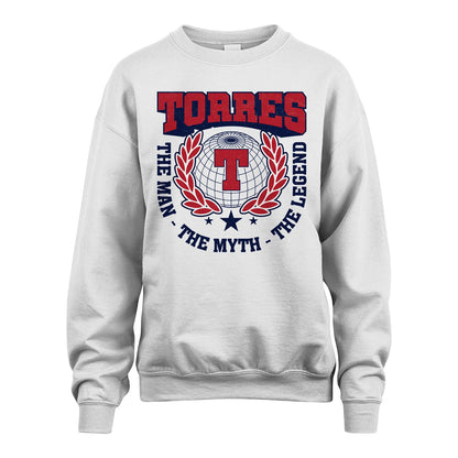 The Man The Myth The Legend Logo Shirt TORRES M1-30
