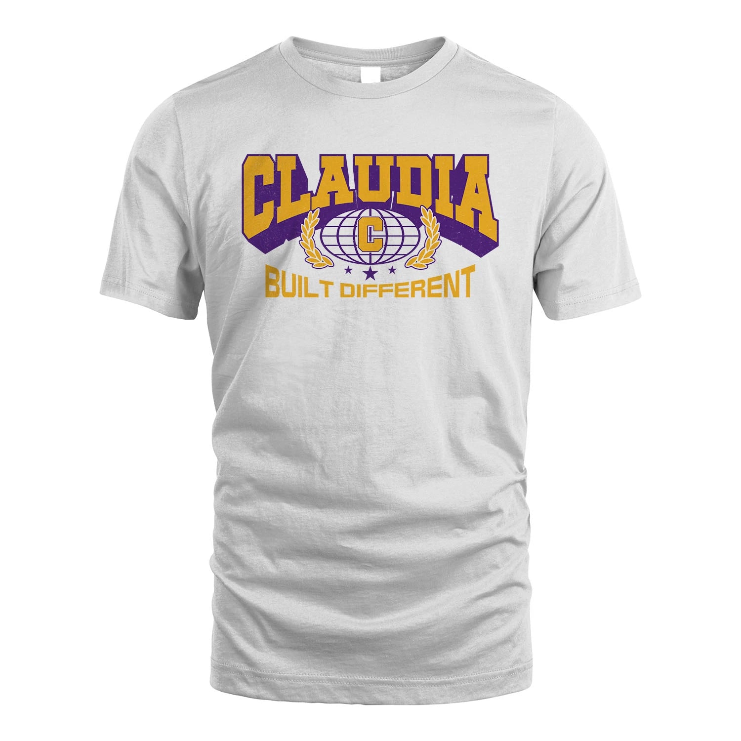 Your Name Built Different Sporty Shirt CLAUDIA M1-32