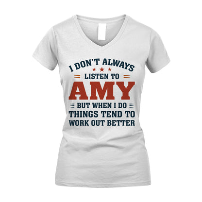 I Don't Always Listen To... AMY M1-2