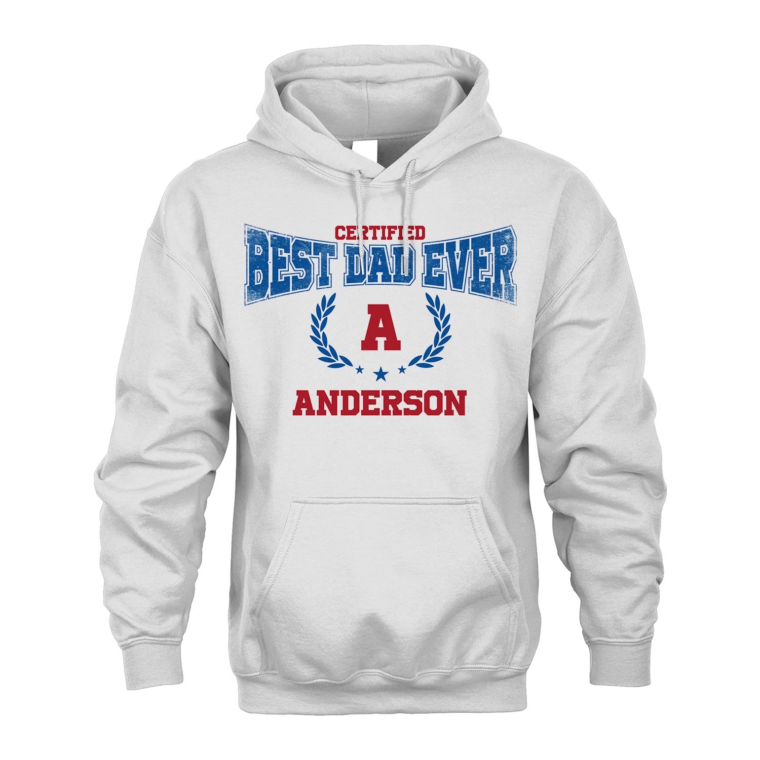 Certified Best Dad Ever Shirt ANDERSON M1-11