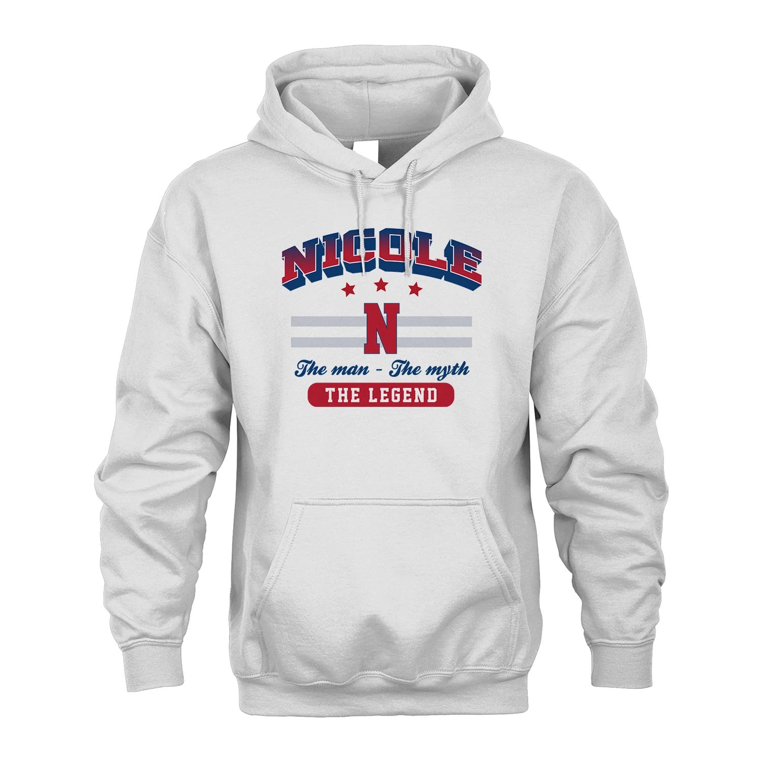 The Man The Myth The Legend With Your Name Shirt NICOLE M1-35