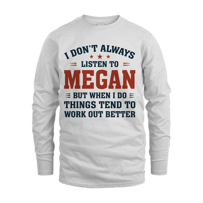I Don't Always Listen To... MEGAN M1-2