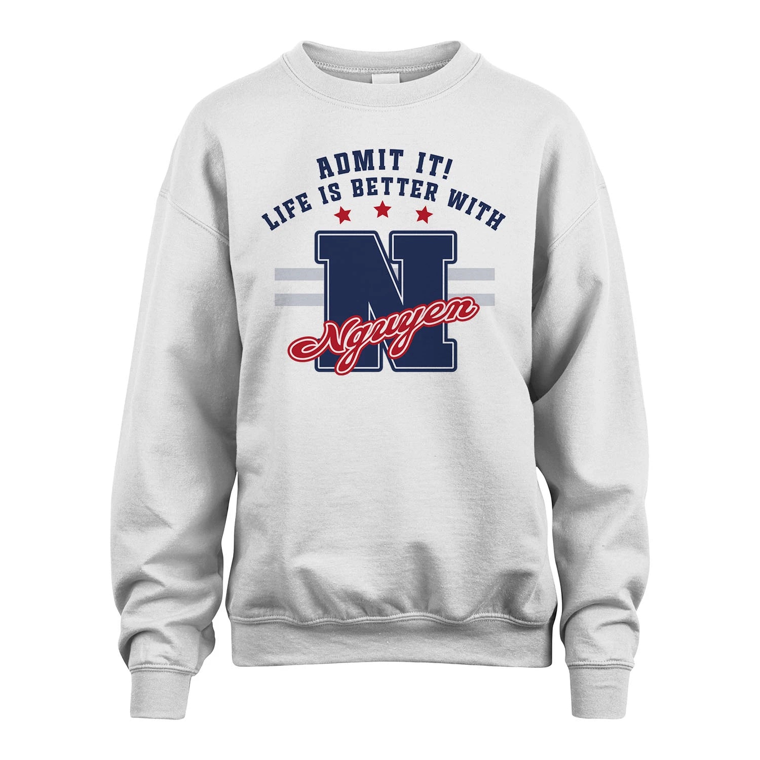 Admit It Life Is Better With Your Name Custom Shirt NGUYEN M1-20