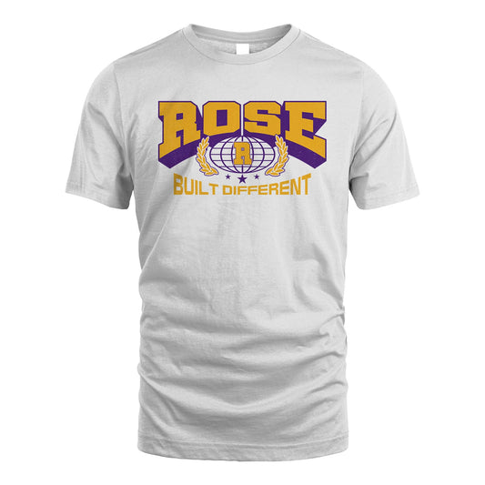 Your Name Built Different Sporty Shirt ROSE M1-32