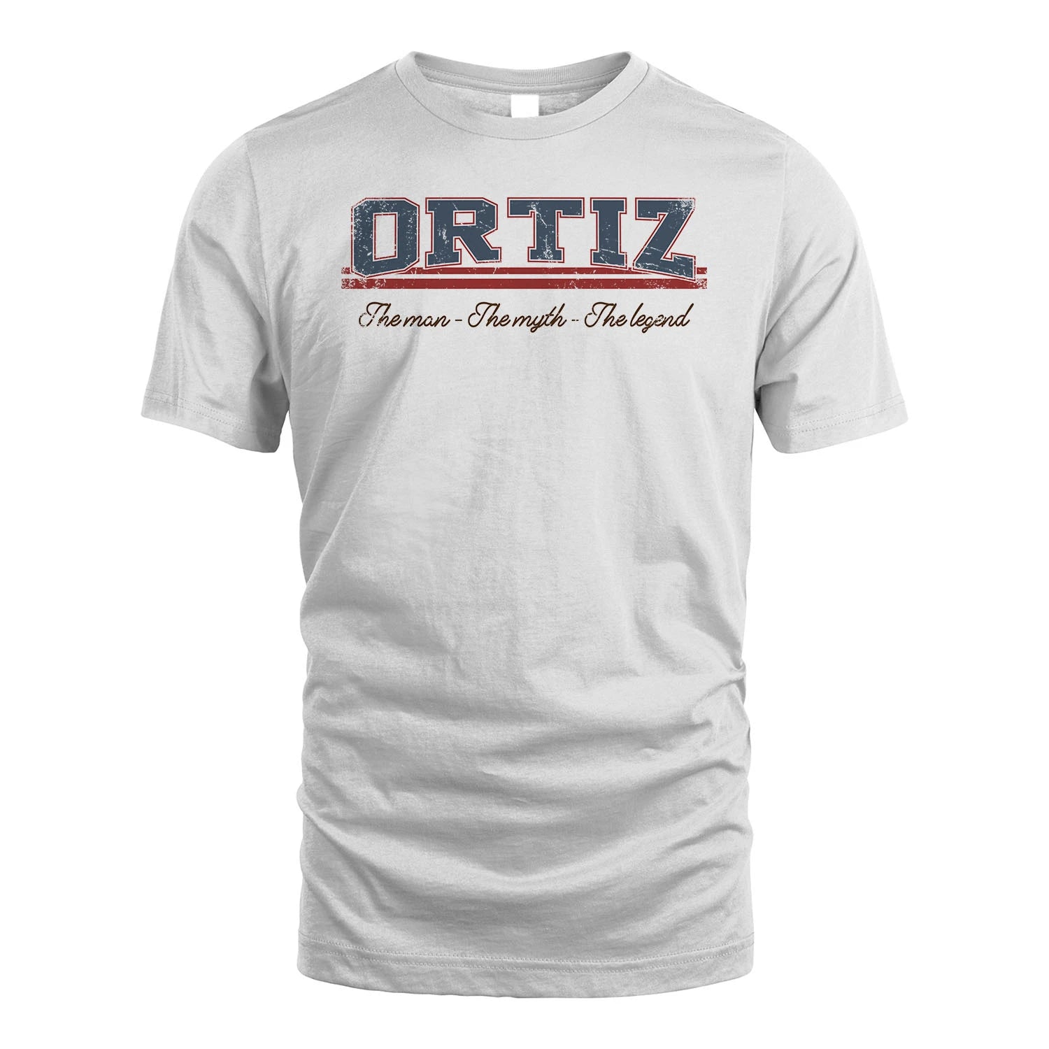 The Man The Myth The Legend Vintage Shirt ORTIZ M1-6