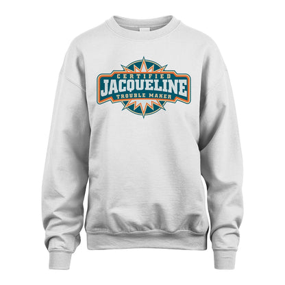 Certified Your Name Trouble Maker Shirt JACQUELINE M1-36