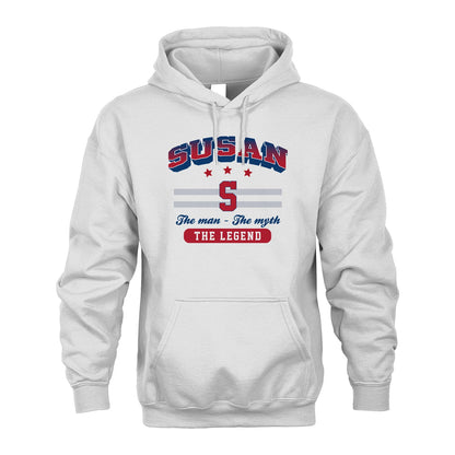 The Man The Myth The Legend With Your Name Shirt SUSAN M1-35
