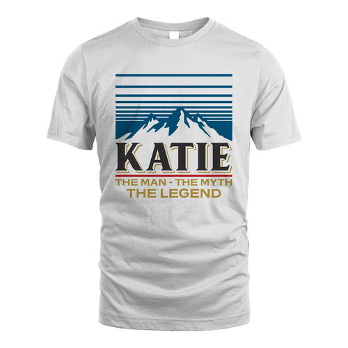The Man The Myth The Legend Vintage Mountain Shirt KATIE M1-19