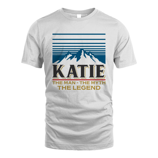 The Man The Myth The Legend Vintage Mountain Shirt KATIE M1-19