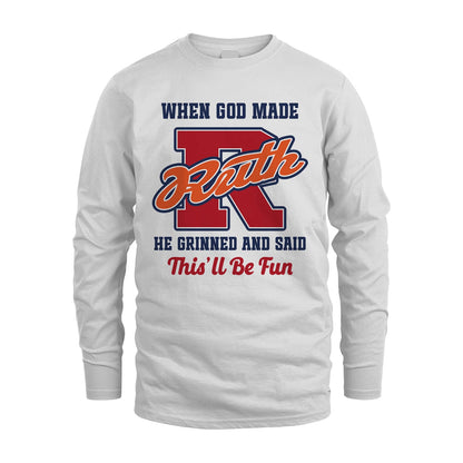 God Made Your Name Custom Shirt RUTH M1-16