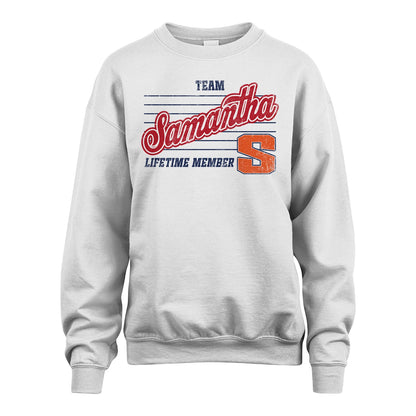 Team Your Name Lifetime Member Vintage Shirt SAMANTHA M1-24