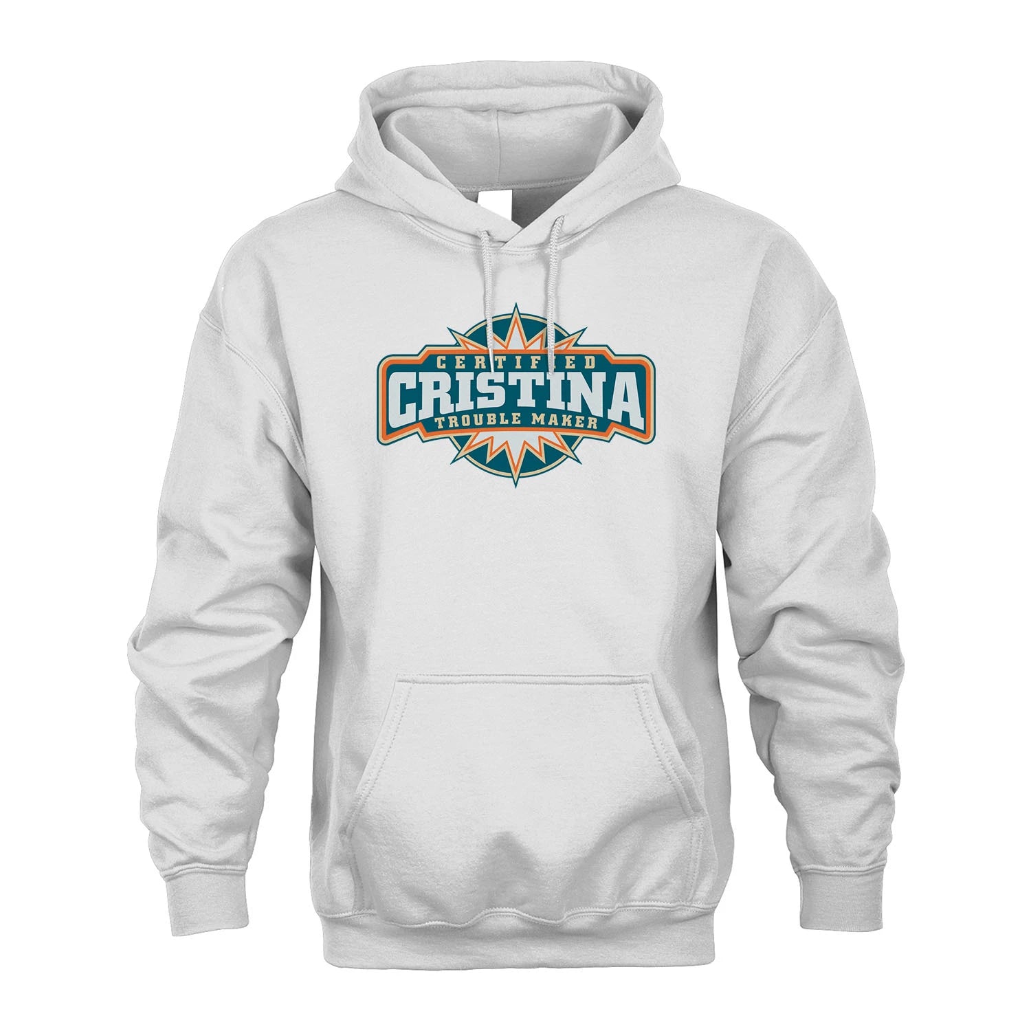 Certified Your Name Trouble Maker Shirt CRISTINA M1-36