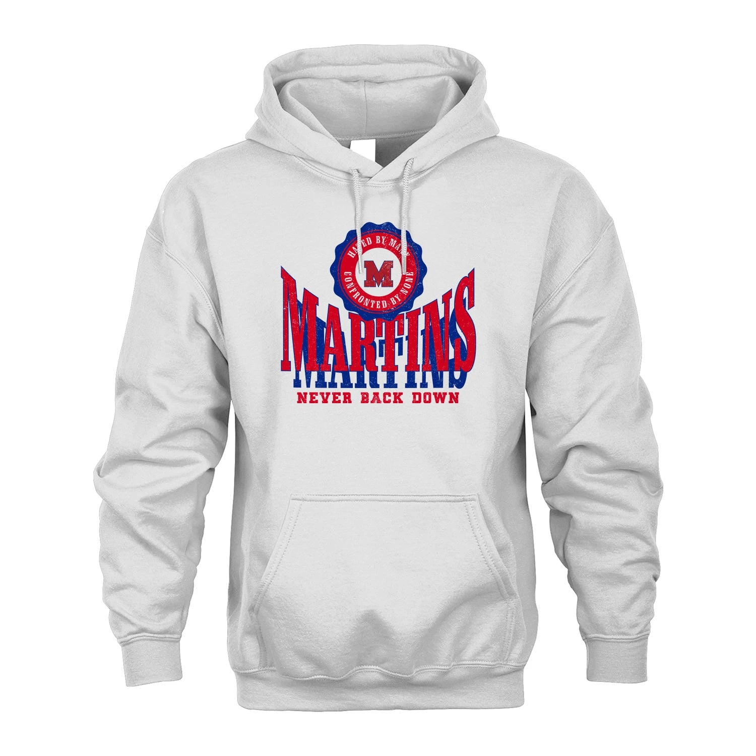 Your Name Never Back Down Shirt MARTINS M1-33