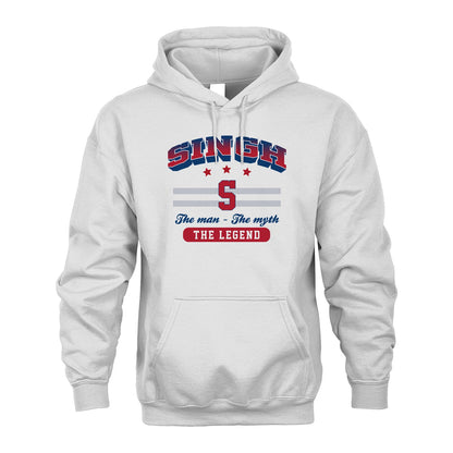 The Man The Myth The Legend With Your Name Shirt SINGH M1-35