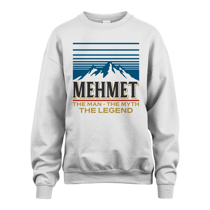 The Man The Myth The Legend Vintage Mountain Shirt MEHMET M1-19