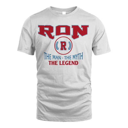The Man The Myth The Legend Jet Style Shirt RON M1-9