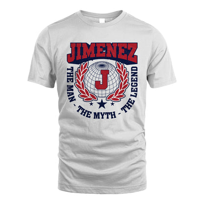 The Man The Myth The Legend Logo Shirt JIMENEZ M1-30