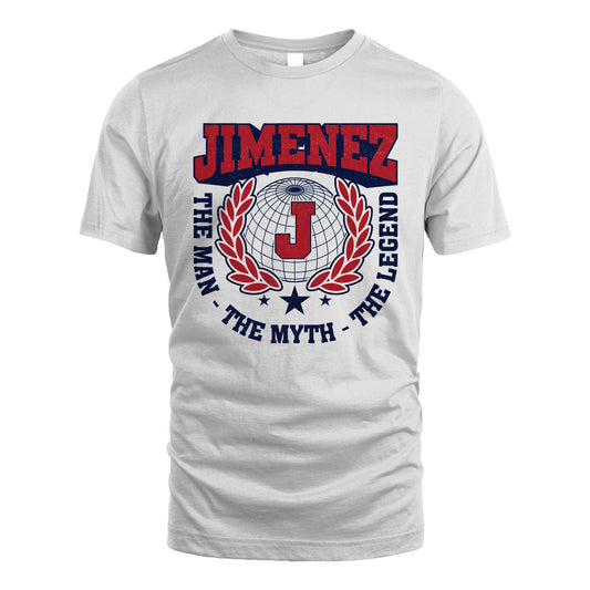 The Man The Myth The Legend Logo Shirt JIMENEZ M1-30