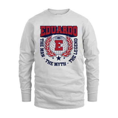 The Man The Myth The Legend Logo Shirt EDUARDO M1-30