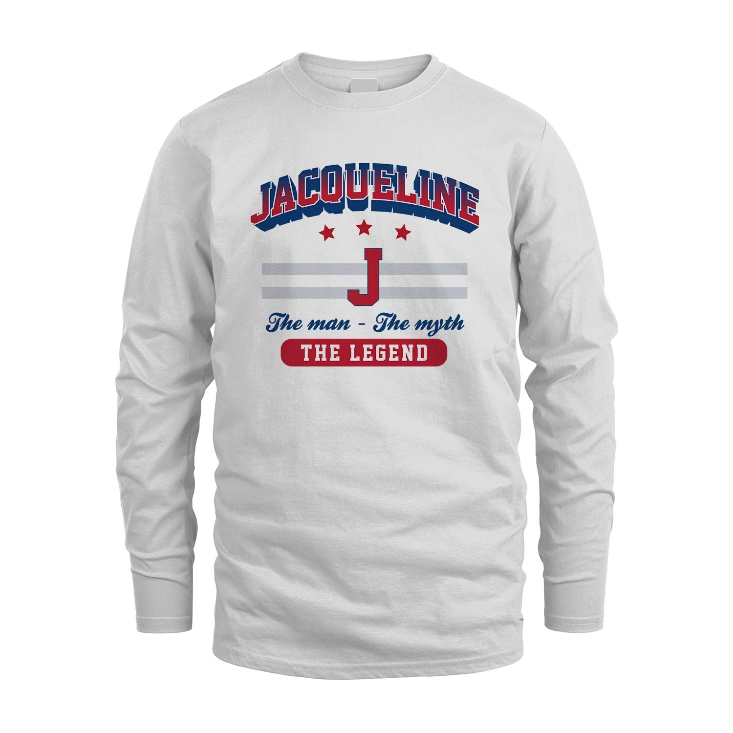 The Man The Myth The Legend With Your Name Shirt JACQUELINE M1-35
