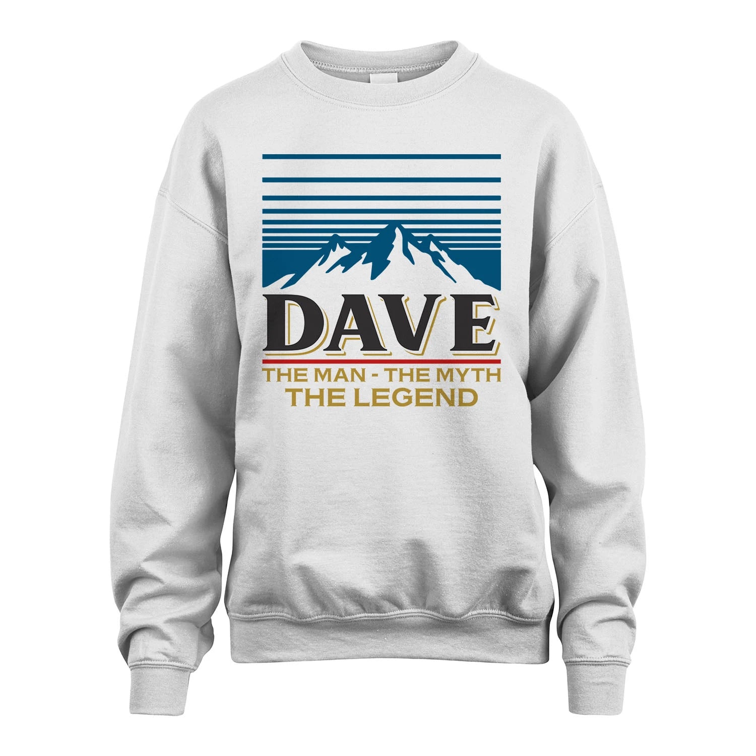The Man The Myth The Legend Vintage Mountain Shirt DAVE M1-19