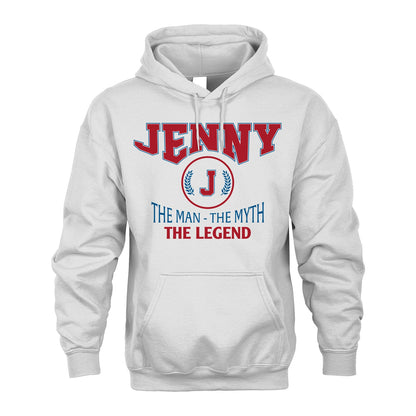 The Man The Myth The Legend Jet Style Shirt JENNY M1-9