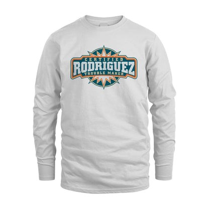 Certified Your Name Trouble Maker Shirt RODRIGUEZ M1-36
