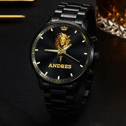 Golden King Lion Watch ANDRES M1-W3