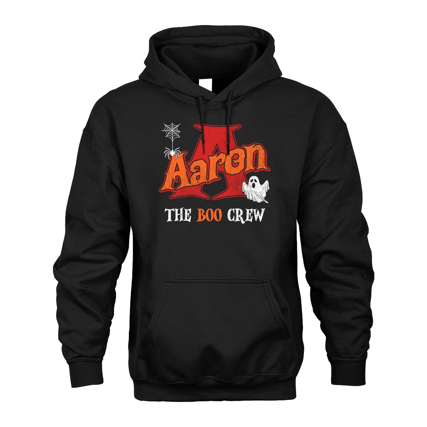 The Boo Crew Halloween Custom Name Shirt AARON M1-22