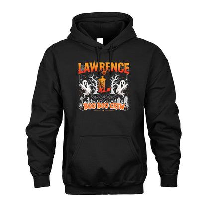 Boo Boo Crew Halloween Custom Name Shirt LAWRENCE M1-28