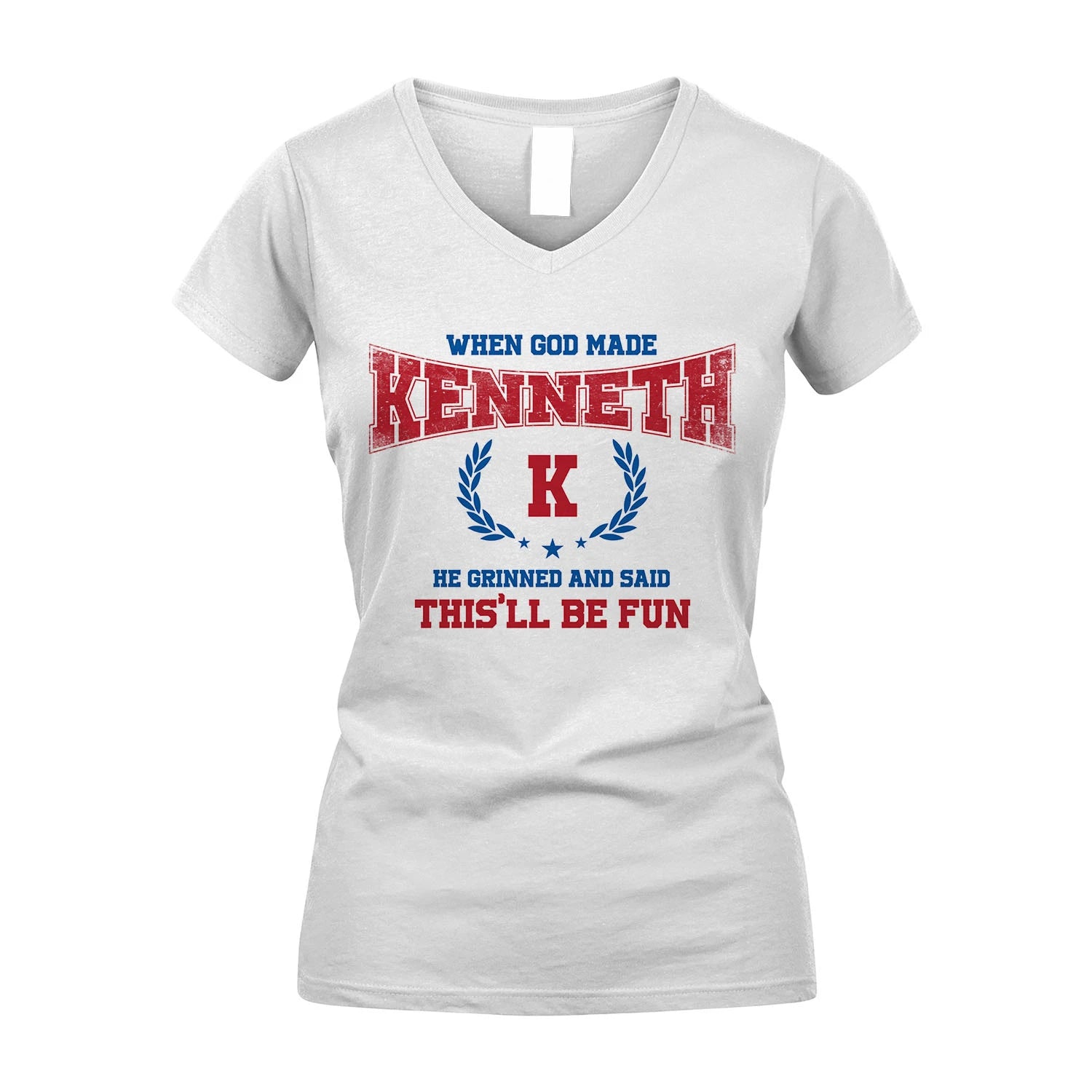 When God Made He Grinned And Said This'll Be Fun Shirt KENNETH M1-12